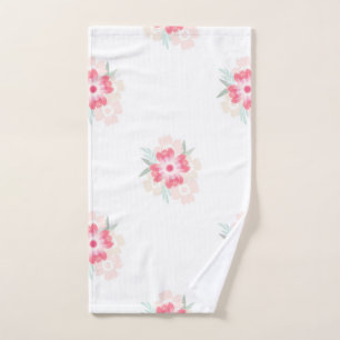 "Blushing Blossom" Hand Towel