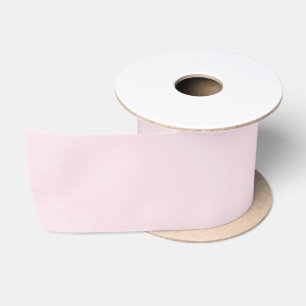 Blushing Bride Pink Solid Colour Satin Ribbon