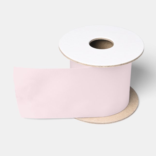 Blushing Bride Pink Solid Colour Satin Ribbon (Spool)