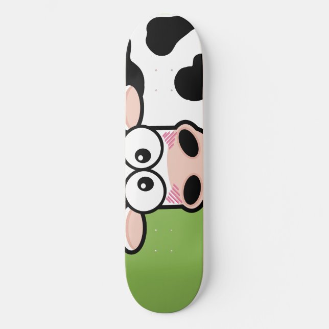 Blushing Cow Skateboard (Front)