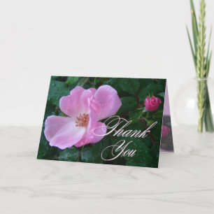 Blushing KORose TY-customise Thank You Card