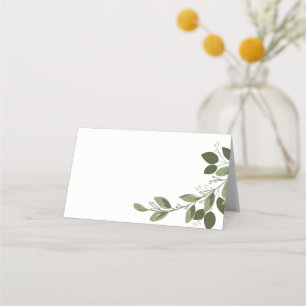 Blushing Sprigs, Place Cards