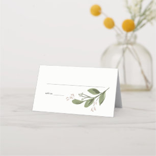 Blushing Sprigs, Place Cards