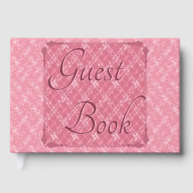 Blushing Valentine Guest Book