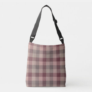 Blushwood plaid crossbody bag