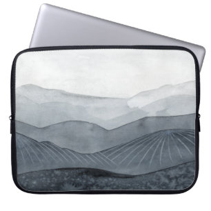 Blustering Grey Valley Laptop Sleeve