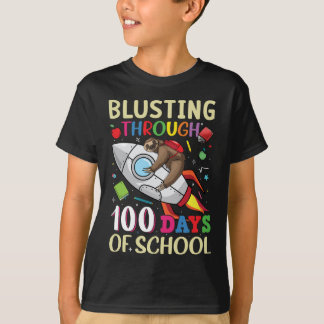 Blusting Through 100 Days Of School 2023 T-Shirt