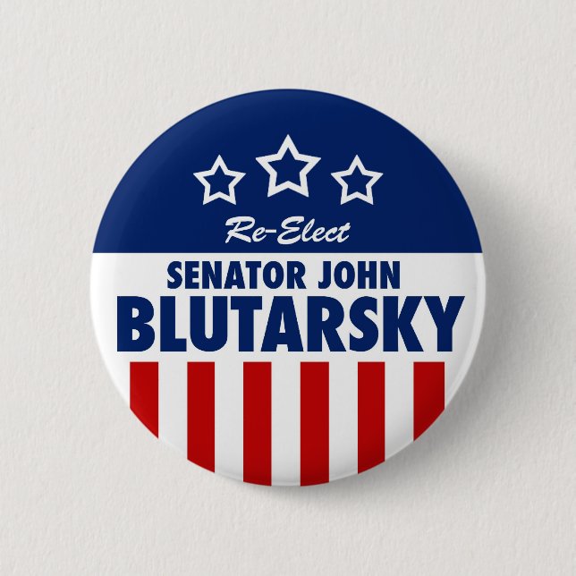 Blutarsky campaign button (Front)