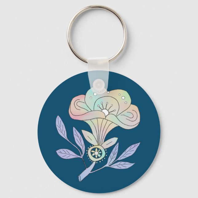 Blütenkelch  key ring (Front)