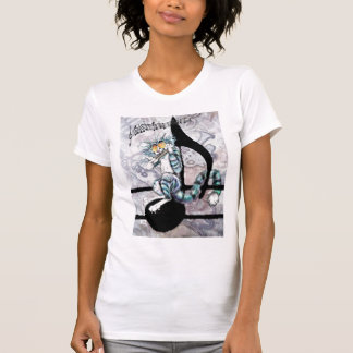 Bluz Babe “BluzKat on Note” Basic Tee