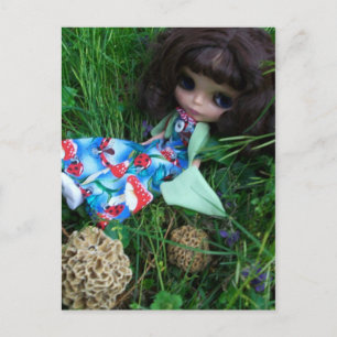 Blythe and the Mushrooms II Postcard