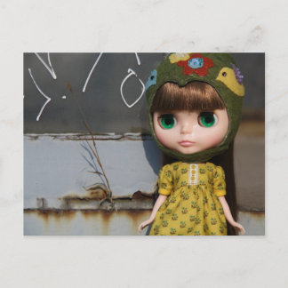 Blythe brown postcard
