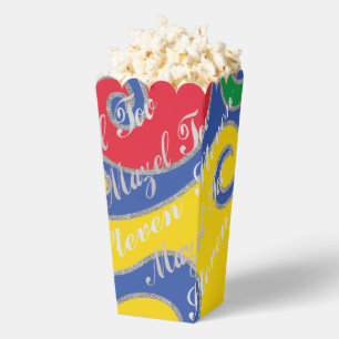 BM Bar Bat Mitzvah Swirls Favour Box