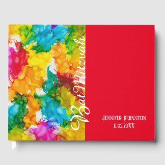 BM Bat or Bar Mitzvah Party Guest Book