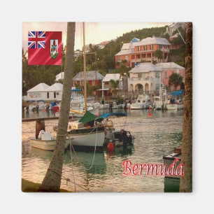 BM - Bermuda - Flatts Village Magnet