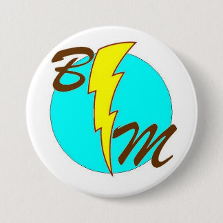 bm patch 7.5 cm round badge