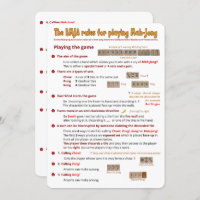 BMJA rules card – Playing the game (1)