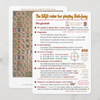 BMJA rules card – The goulash