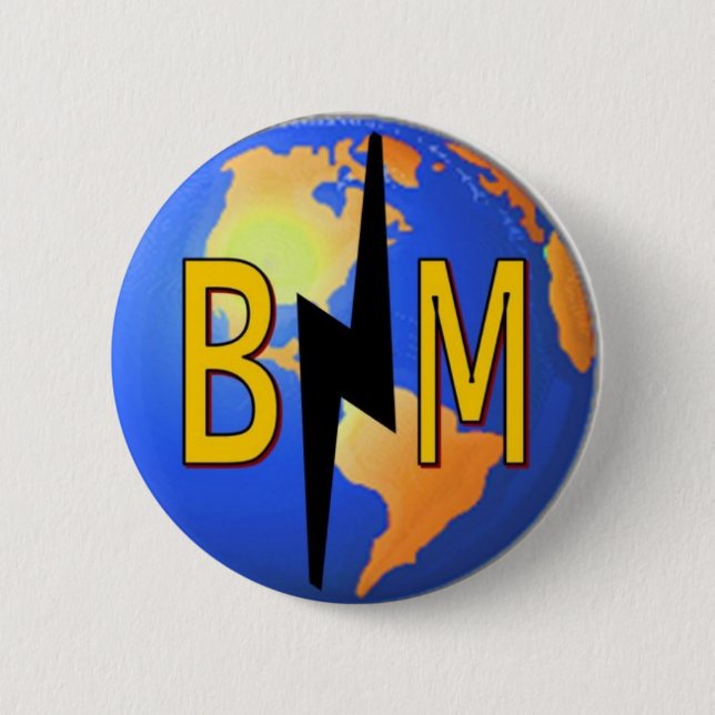 bmpatch, bmpatch 6 cm round badge (Front)