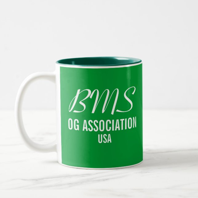BMS Two-Tone COFFEE MUG (Left)