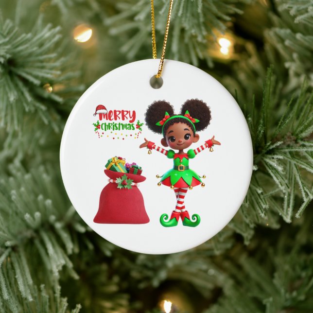 BMSC Christmas Ornament, V4 Ceramic Ornament (Tree)