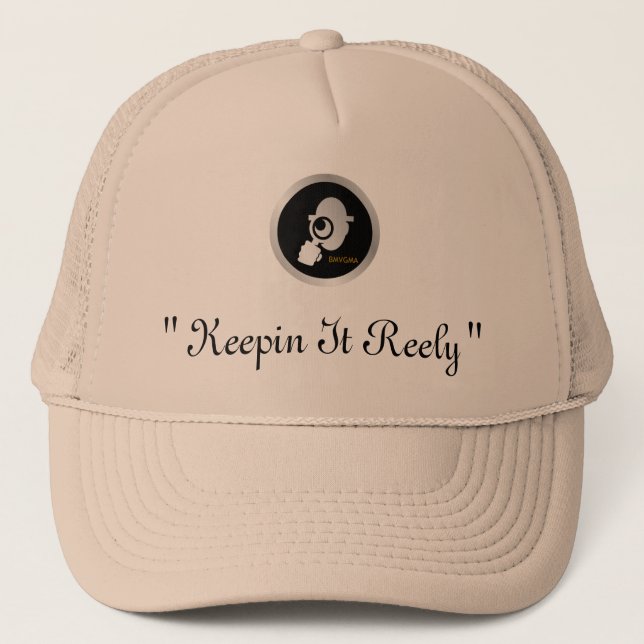 Bmvgma Trucker Hat (with slogan) (Front)