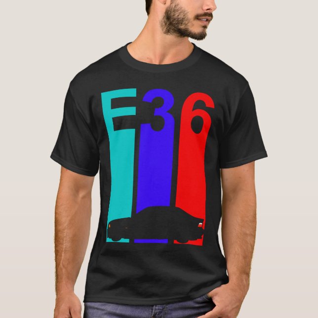 BMW Bimmer E36 M40 E 36ers T-Shirt (Front)