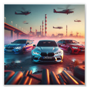 BMW cars amazing super nice poster 