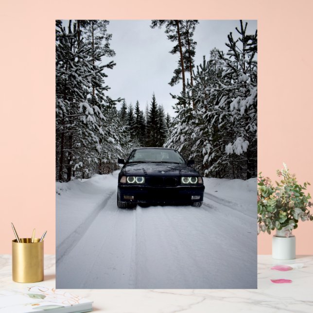 BMW E36 ACRYLIC SIGN (Wedding)