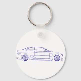 BMW E46 Classic Key Ring