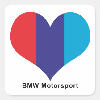 Bmw Heart Motorsport Car Sticker