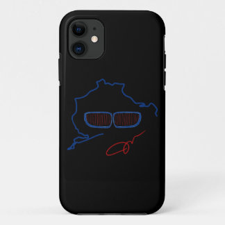 BMW Kidney Grill / Nurburgring Edition (Black) iPhone 11 Case