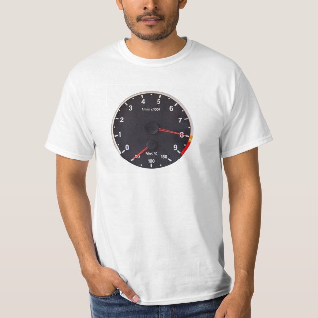 BMW M3 M5 Tachometer T-Shirt (Front)