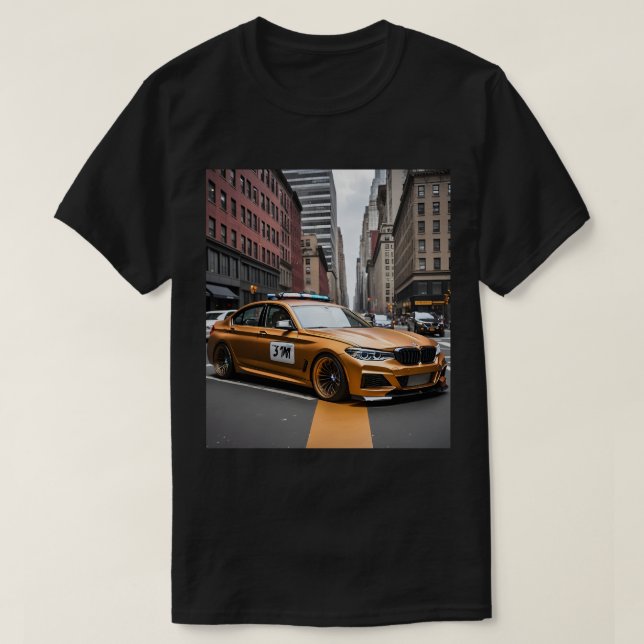 BMW M5 in New York T-Shirt – For Urban Performance (Design Front)