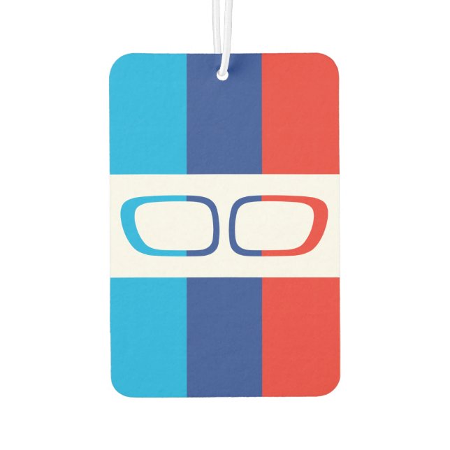 BMW M stripes and kidneys Car Air Freshener (Back)