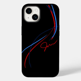 BMW ///M Stripes iPhone14 (Black) Case-Mate iPhone 14 Case