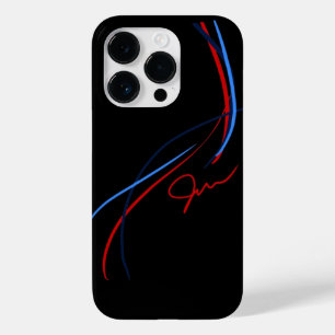 BMW ///M Stripes iPhone 14 case (Black)