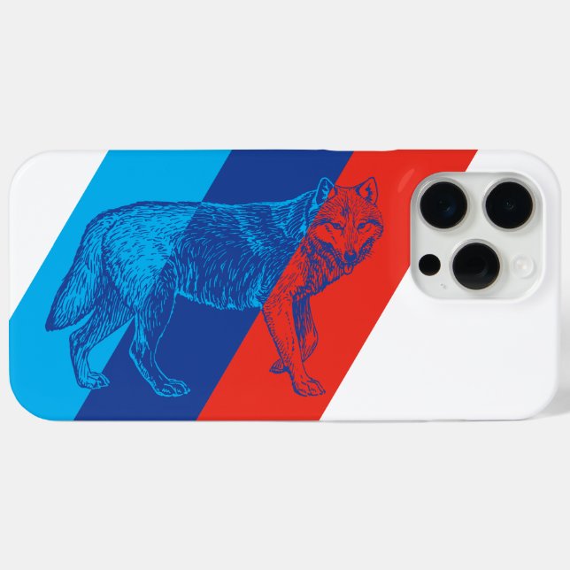 BMW M Wolf White Edition Case-Mate iPhone Case (Back (Horizontal))