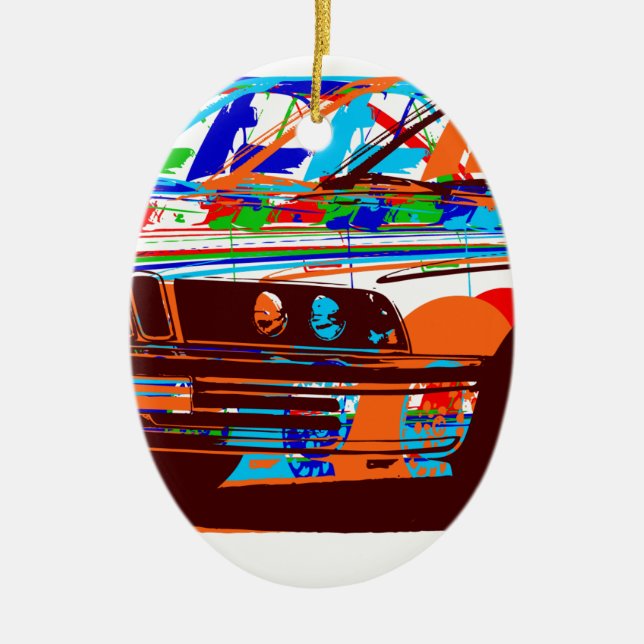 BMW Merchandises Ceramic Ornament (Front)