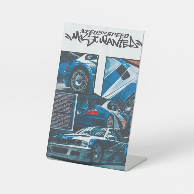 BMW Poster Pedestal Sign (Front)