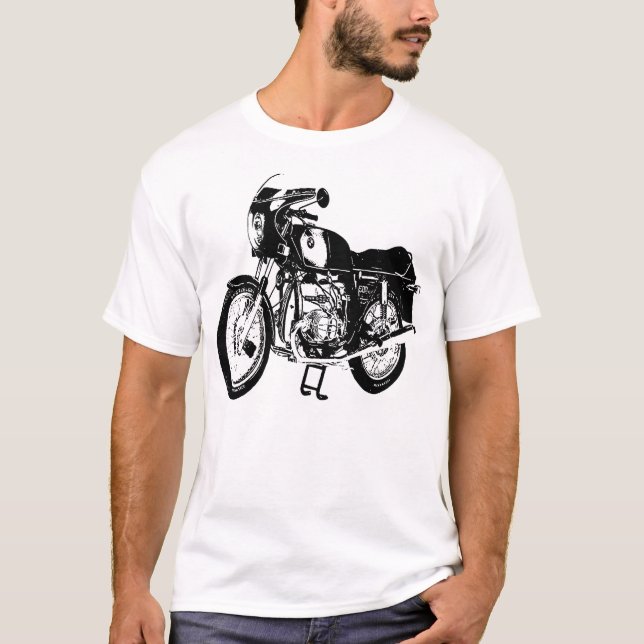 BMW R 90 RS Motorcycle T-Shirt (Front)