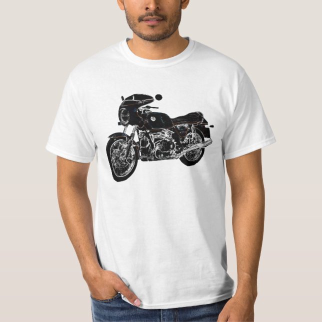 BMW R 90 S Motorcycle T-Shirt (Front)