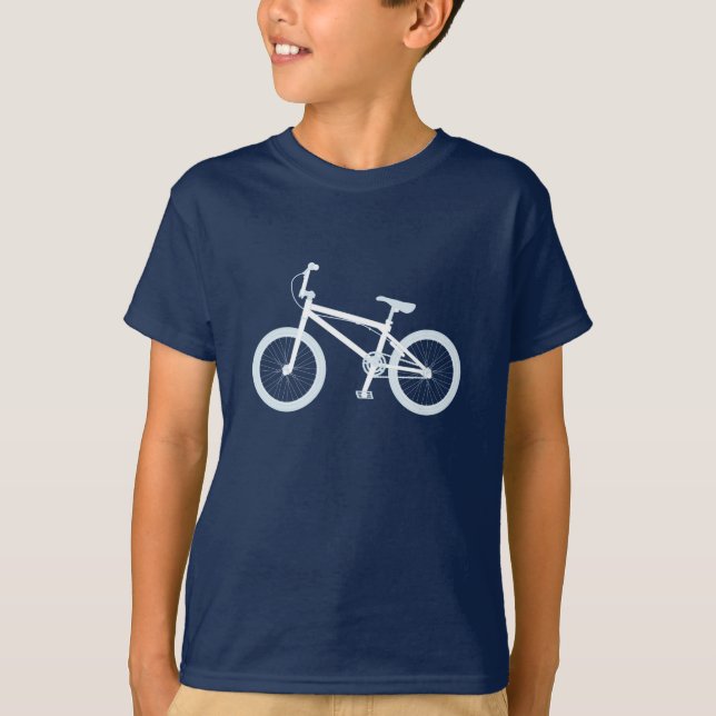 BMX_2col-blue T-Shirt (Front)