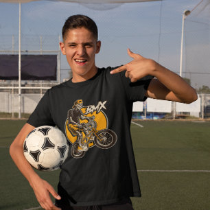 BMX Bicycle Skull Rider Jump T-Shirt