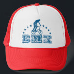 BMX Bicycle Trucker Hat<br><div class="desc">Bike Cycling Bicycle T-Shirts & Gift Designs: Buy one of these Bike Cycling Bicycle T-Shirts or Gifts. This Bike Cycling Bicycle design is for boys girls men and women and can be given anytime.</div>