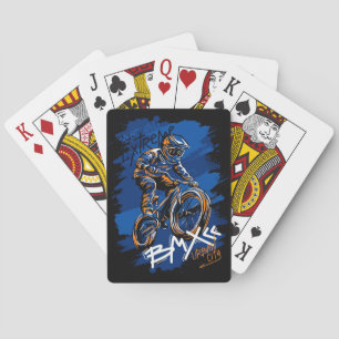 Bmx Bicycle Urban Graffiti streetwear Playing Cards