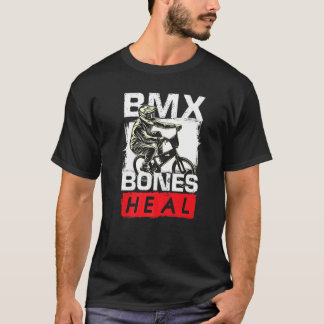 Bmx Bike Accessories Bmx Rider Ramp Bmx Downhill B T-Shirt