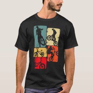 BMX Bike Bicycle Stunt Racing Kids Boys T-Shirt