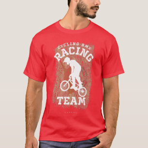 BMX Bike Cyprus Flag Biking Cycling Racing BMX 270 T-Shirt