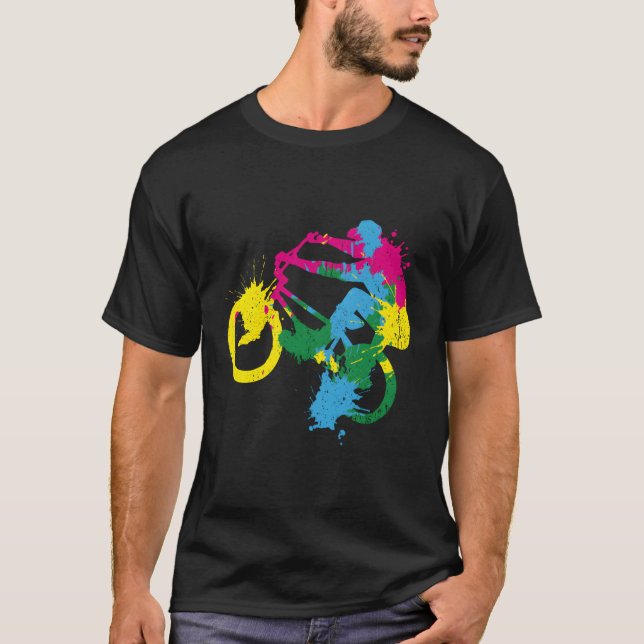 Bmx Bike Fans Youth Bike Bmx T-Shirt (Front)